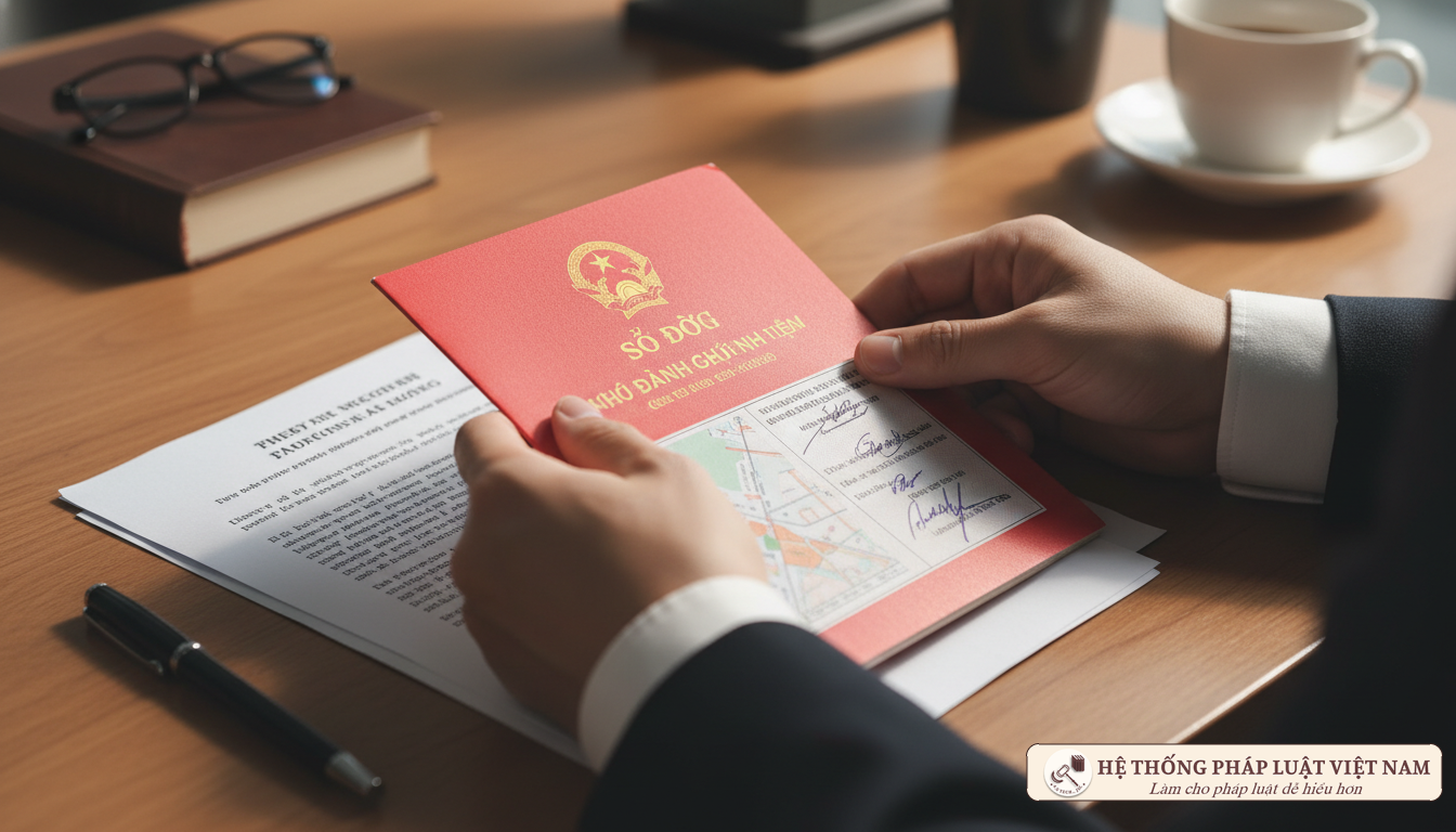 Kiểm tra sổ đỏ và hồ sơ pháp lý đất đai