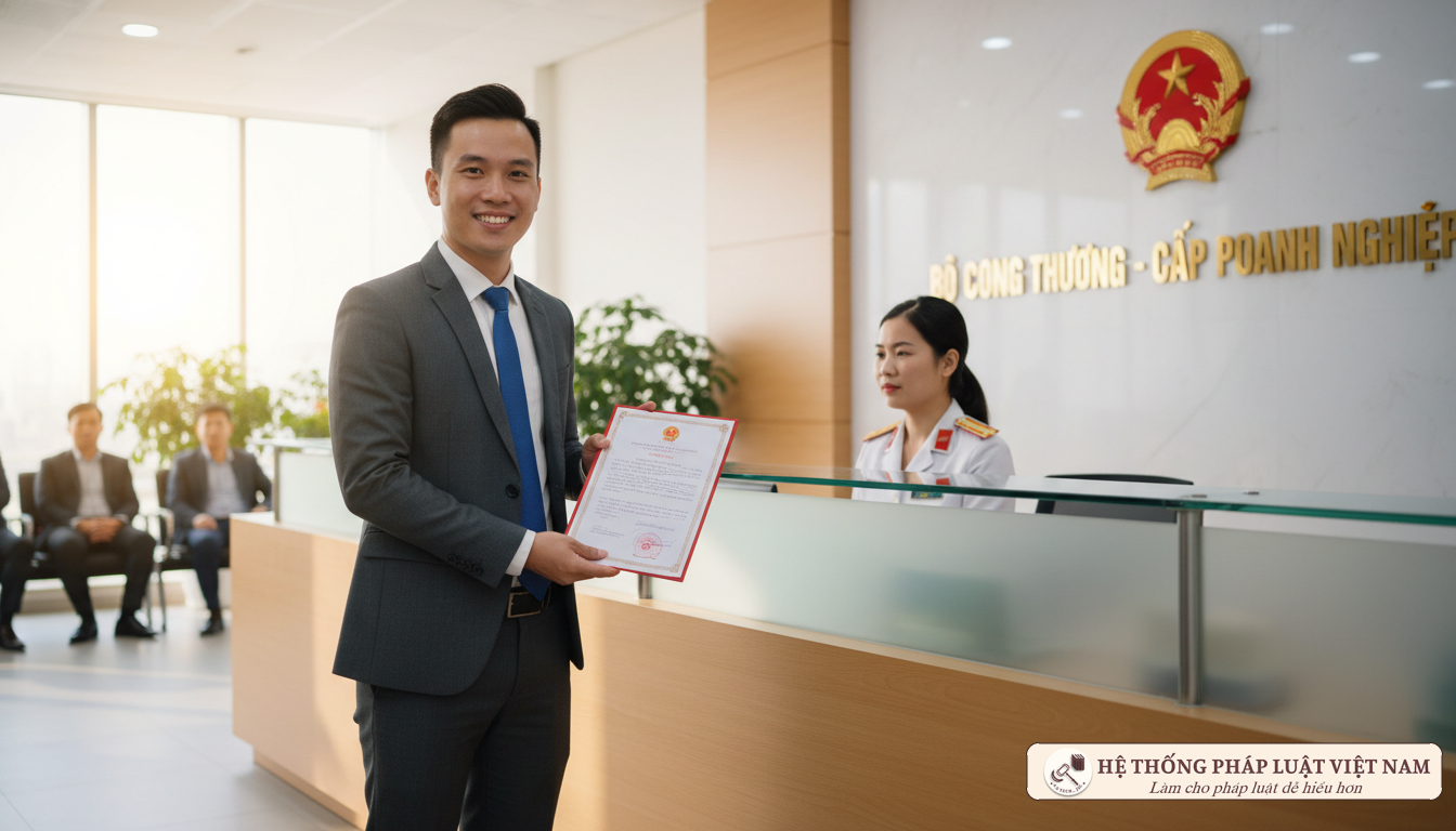 Doanh nghiệp thực hiện thủ tục hành chính tại cơ quan nhà nước