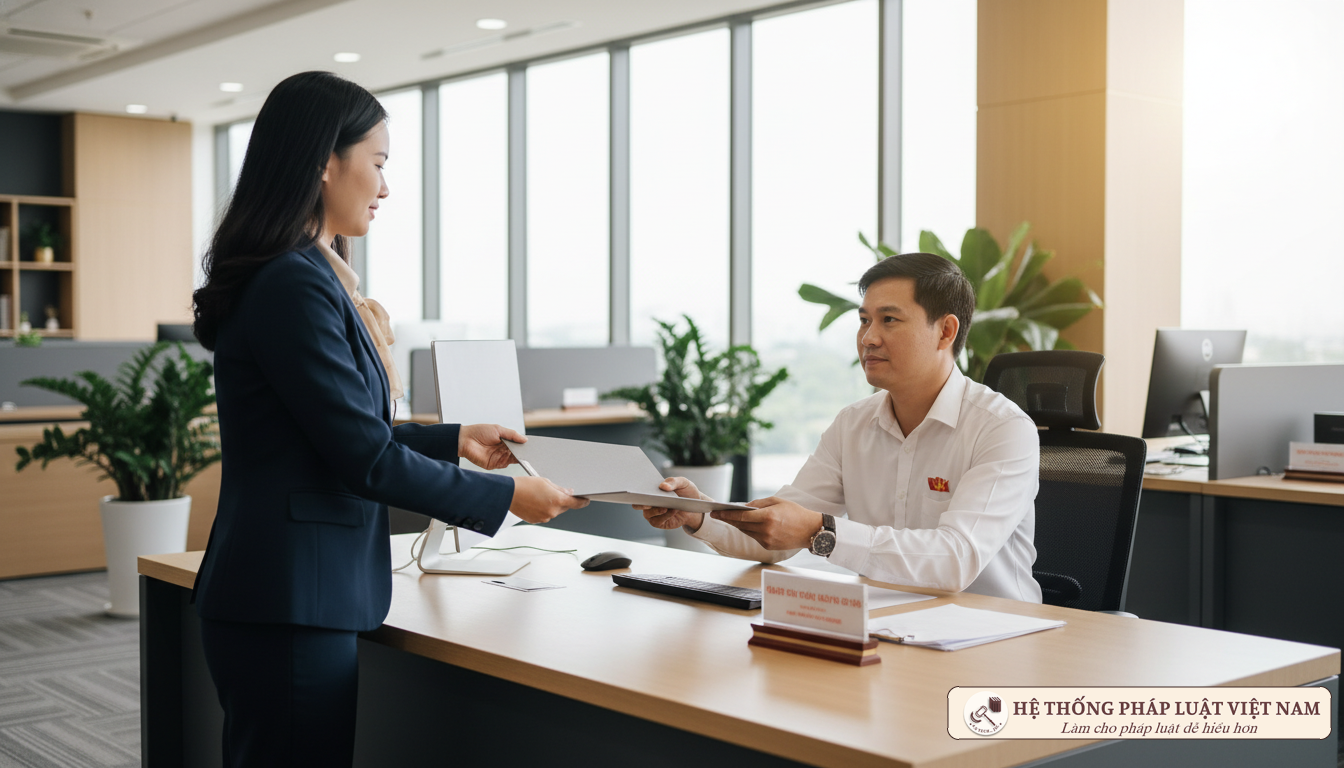 Nộp hồ sơ cấp lại văn bằng bảo hộ tại cơ quan nhà nước