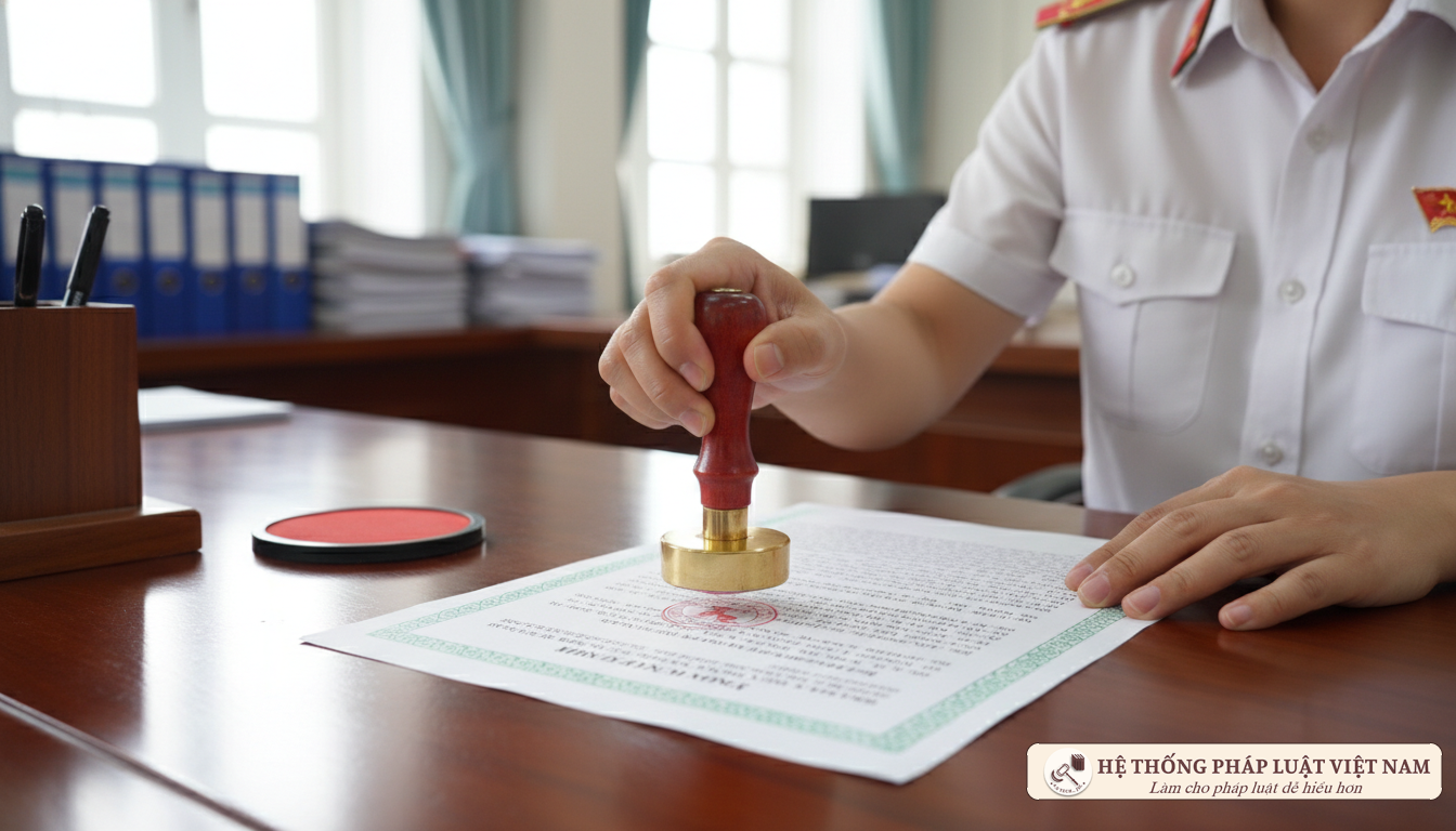 Cơ quan đăng ký kinh doanh tiếp nhận hồ sơ