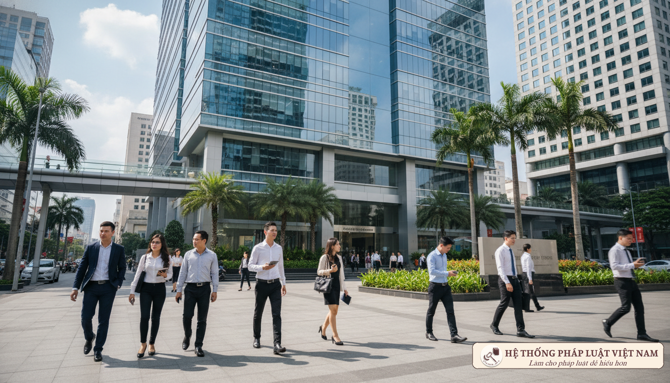 Văn phòng làm việc hiện đại tại Việt Nam