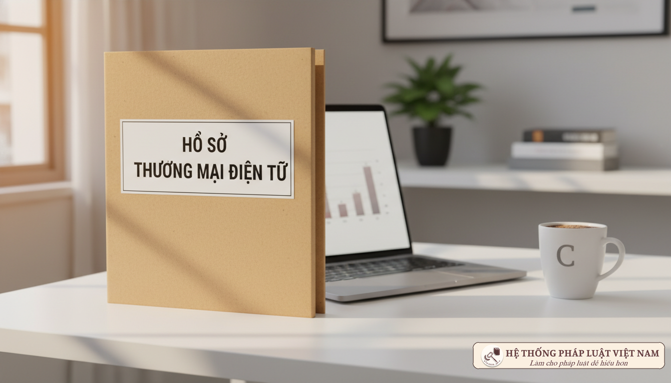 Hồ sơ thương mại điện tử và máy tính văn phòng