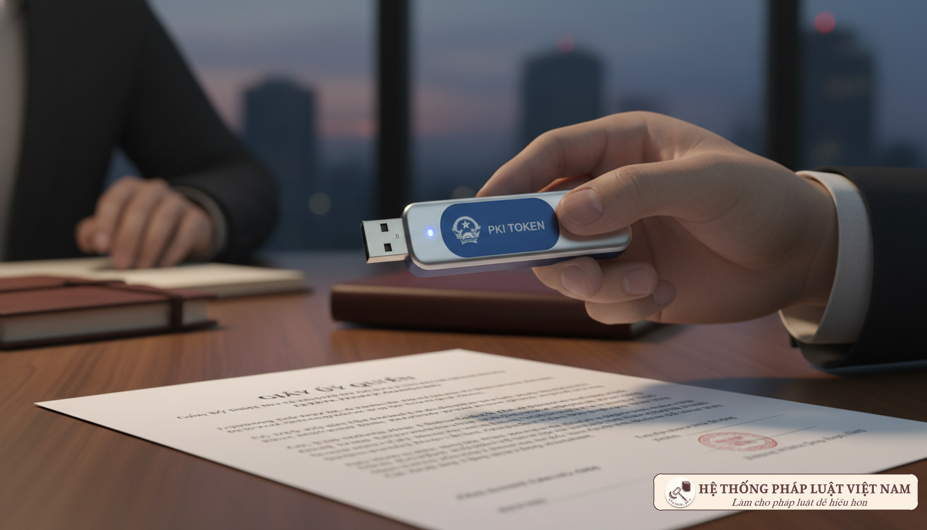 Thiết bị USB Token chữ ký số doanh nghiệp