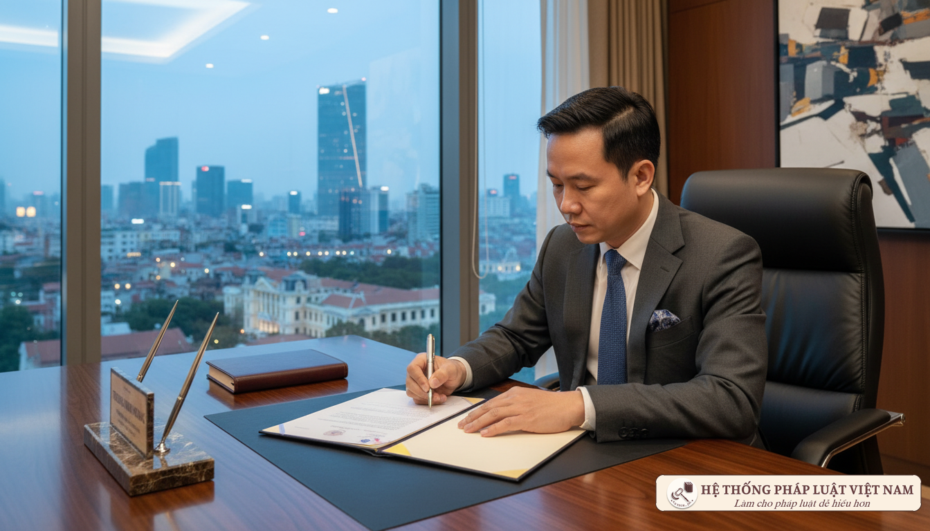 Mẫu Giấy ủy quyền thay đổi ngành nghề Công ty cổ phần chuẩn nhất 2022

