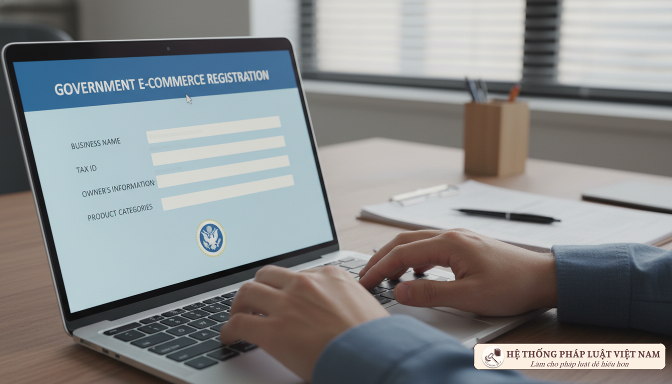 Thủ tục thông báo website thương mại điện tử