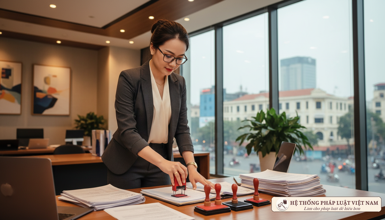 Mẫu Giấy ủy quyền thông báo phát hành hóa đơn công ty cổ phần