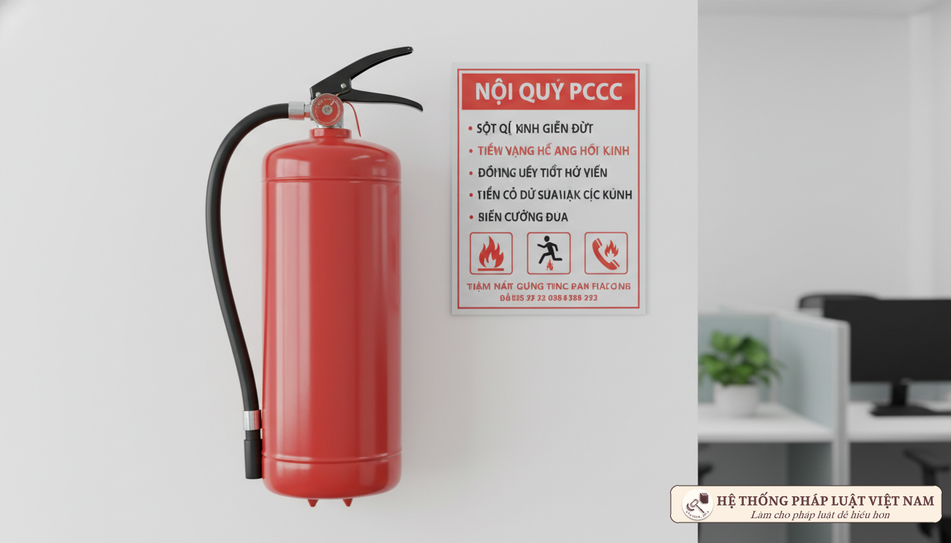 Thiết bị phòng cháy chữa cháy tại văn phòng