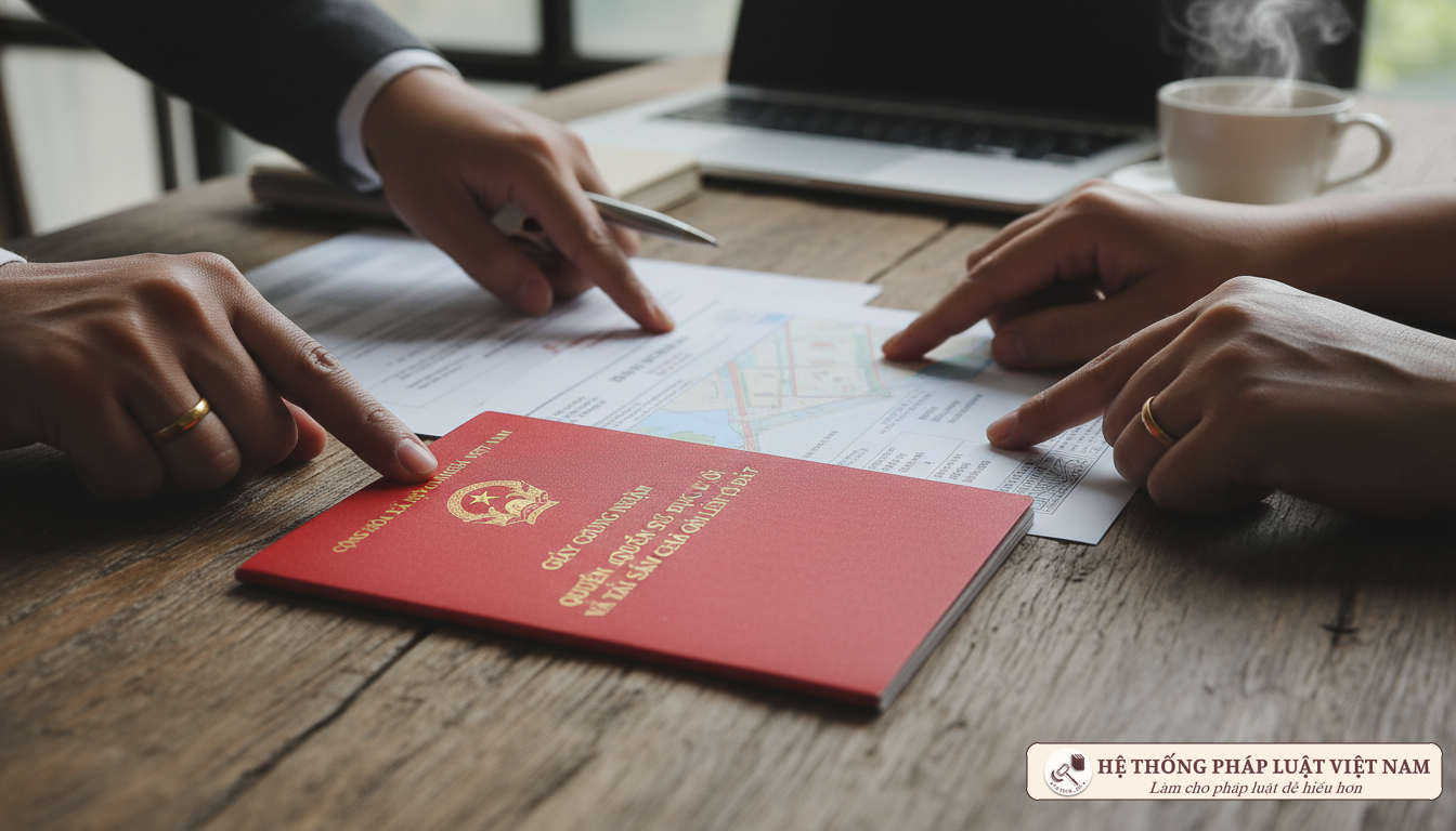 Thủ tục pháp lý về đất đai Giấy chứng nhận quyền sử dụng đất sổ đỏ