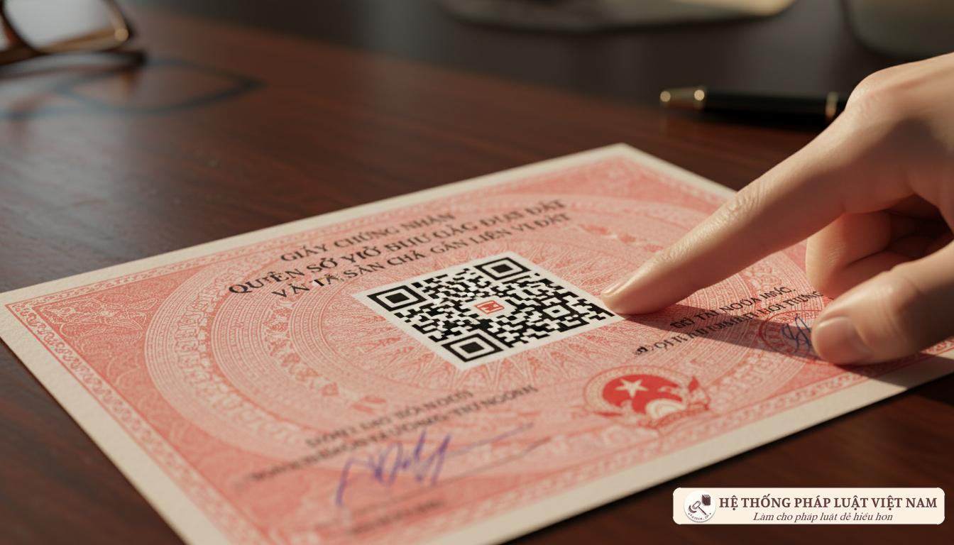 Cơ chế mã QR Thông tư 10/2024 Mã QR trên Sổ đỏ mới