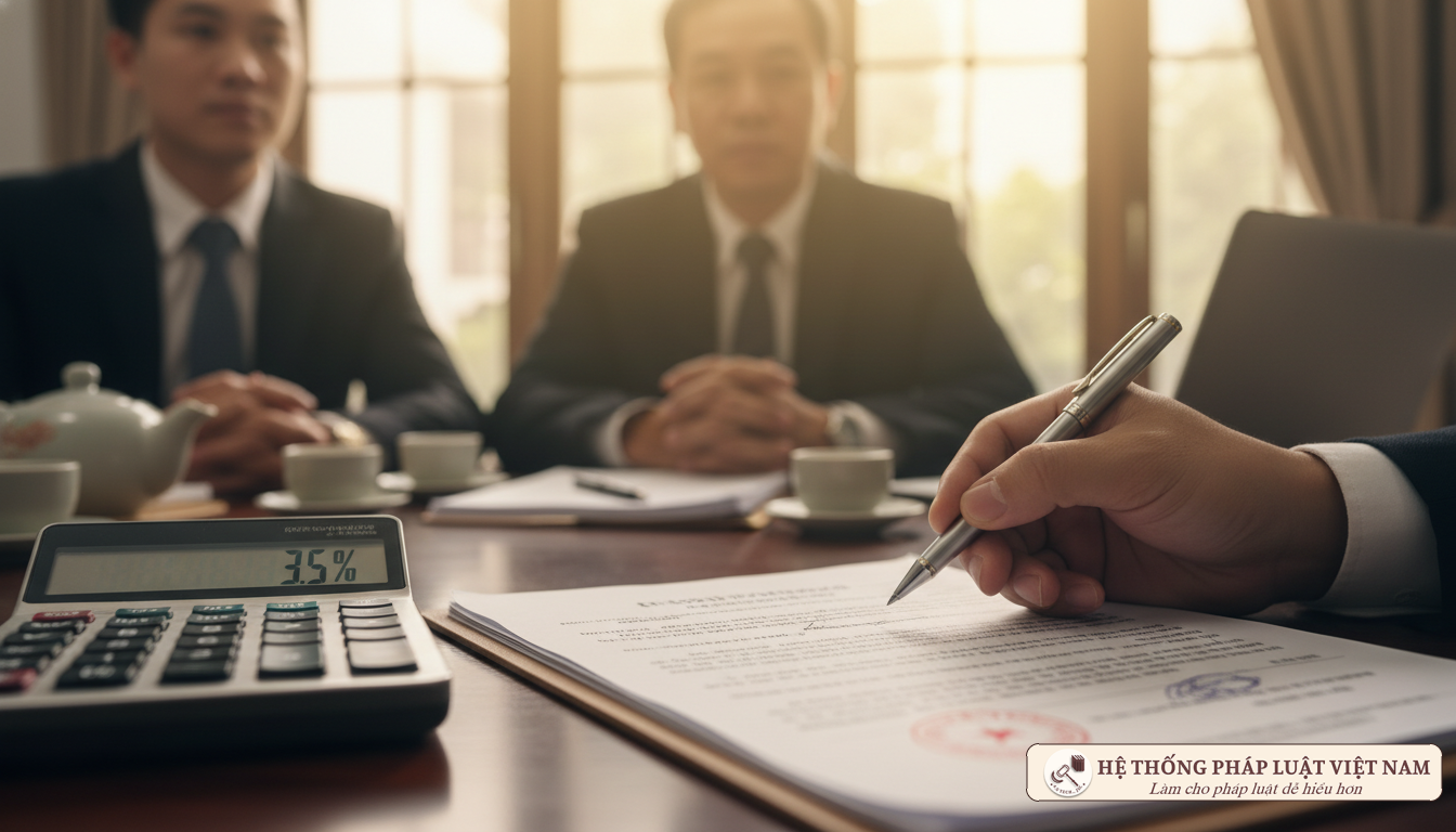 Giao dịch đặt cọc mua bán nhà ở tại Việt Nam