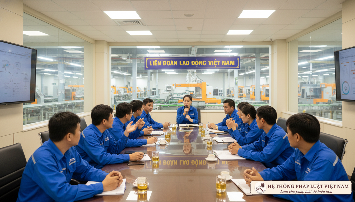 Sinh hoạt công đoàn tại doanh nghiệp