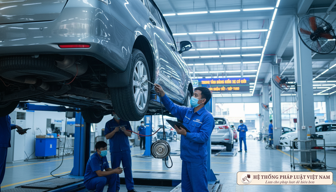 Hoạt động đăng kiểm xe cơ giới tại Việt Nam