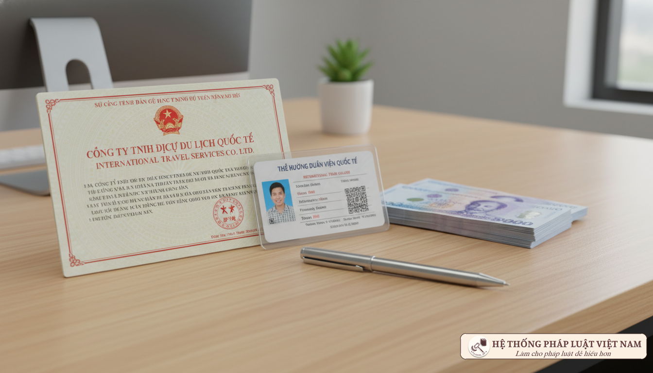 Thẻ hướng dẫn viên và giấy phép lữ hành