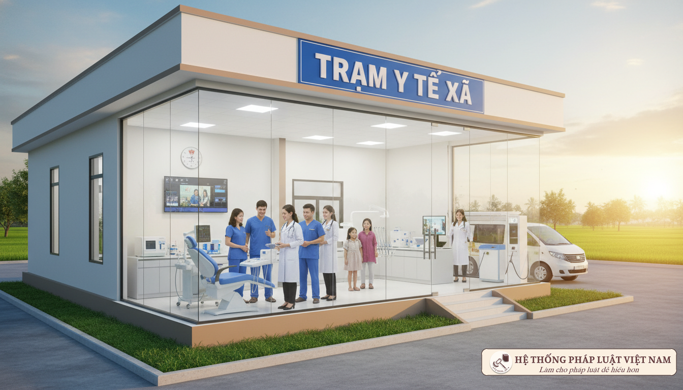 Trạm y tế xã hiện đại