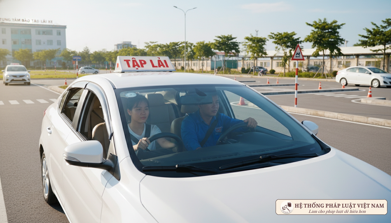 Cơ sở đào tạo lái xe &#039;thở phào&#039; với quy định mới về xe tập lái từ Nghị định 70/2022/NĐ-CP

