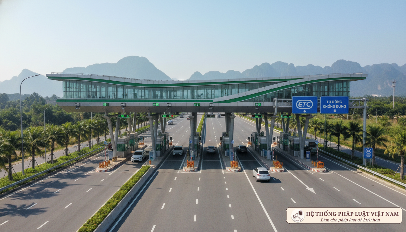 Mức phí sử dụng đường bộ mới nhất từ 2024: Những thay đổi quan trọng chủ xe cần biết theo Nghị định 90/2023/NĐ-CP
