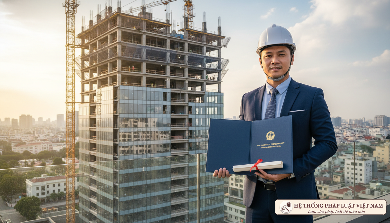 Chứng chỉ hành nghề xây dựng 2021: Cập nhật điều kiện, thủ tục và lệ phí mới nhất theo Nghị định 15/2021/NĐ-CP

