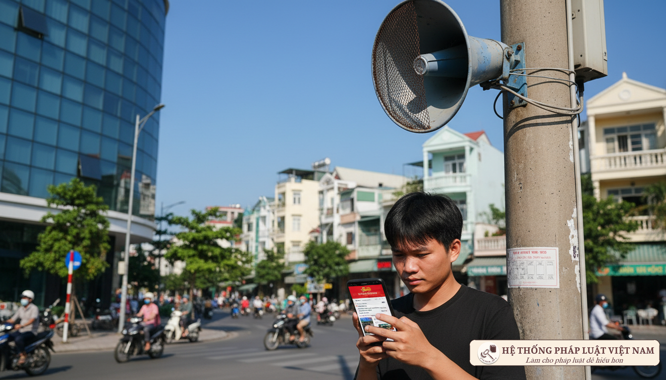 &#039;Loa phường&#039; thời đại số: Những thay đổi mang tính bước ngoặt từ Nghị định 49/2024/NĐ-CP
