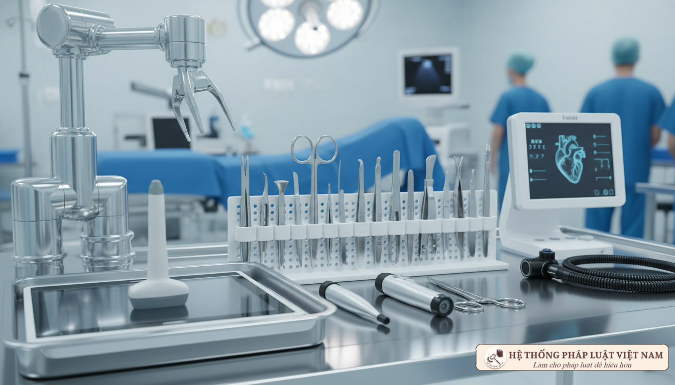 Trang thiết bị y tế hiện đại cần kê khai giá