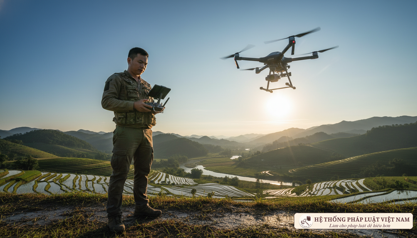 Người điều khiển Flycam chuyên nghiệp