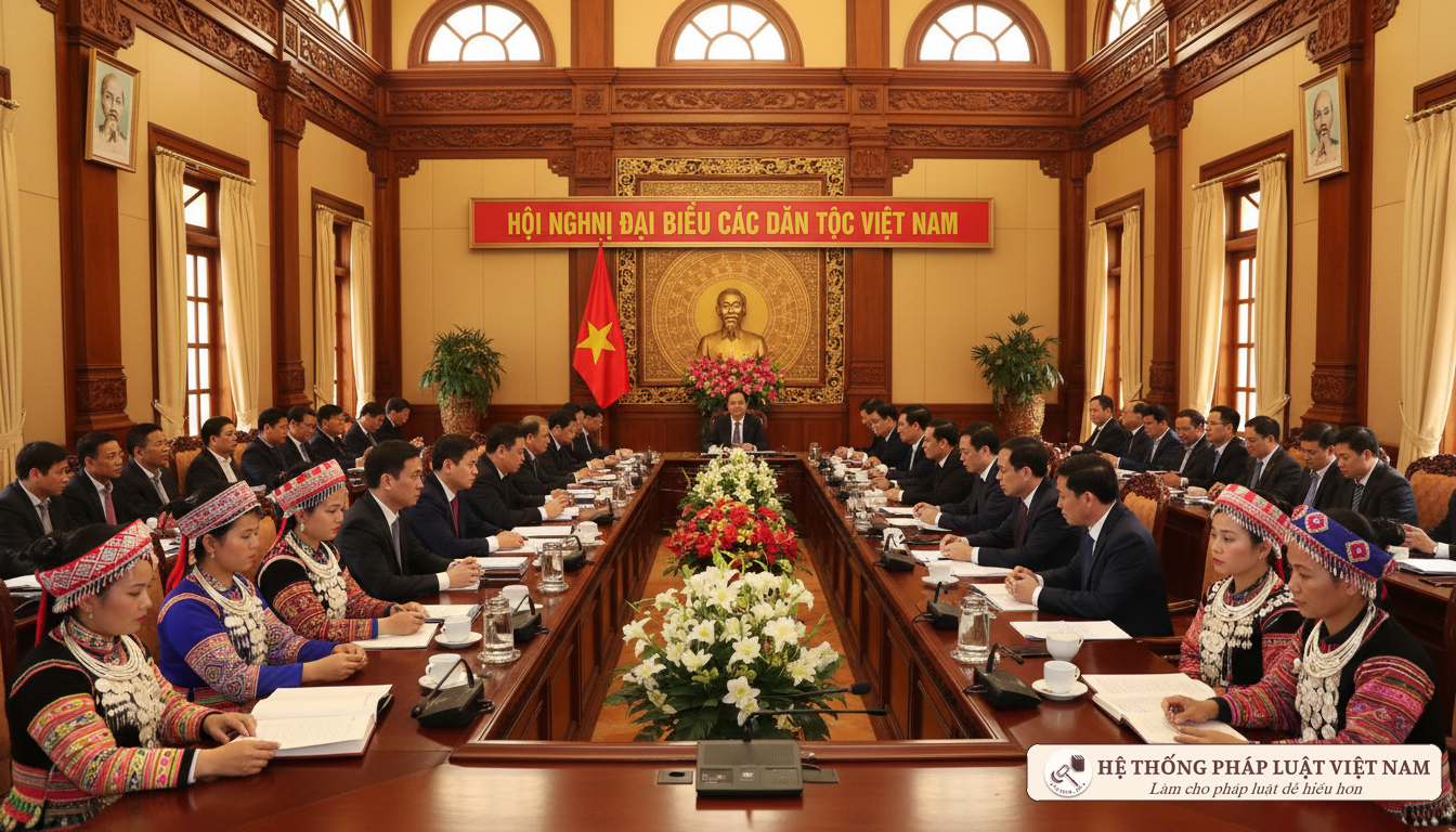 Công tác dân tộc tại địa phương Cán bộ dân tộc làm việc với đồng bào