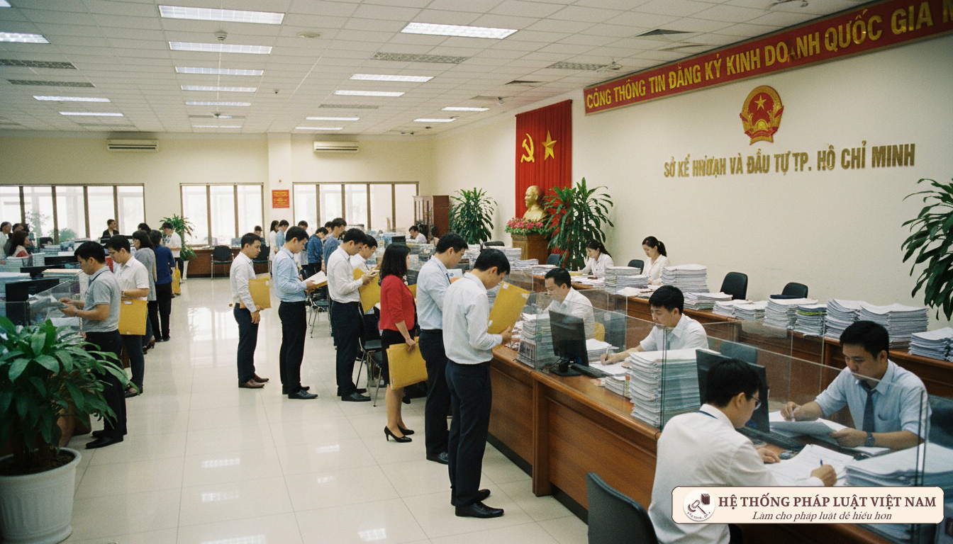Nộp hồ sơ đăng ký kinh doanh tại Việt Nam
