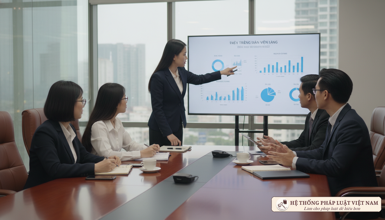 Họp đánh giá viên chức