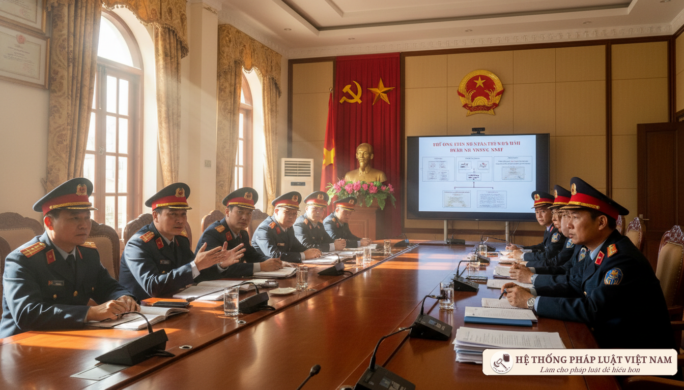 Đoàn thanh tra Công an nhân dân họp triển khai nhiệm vụ