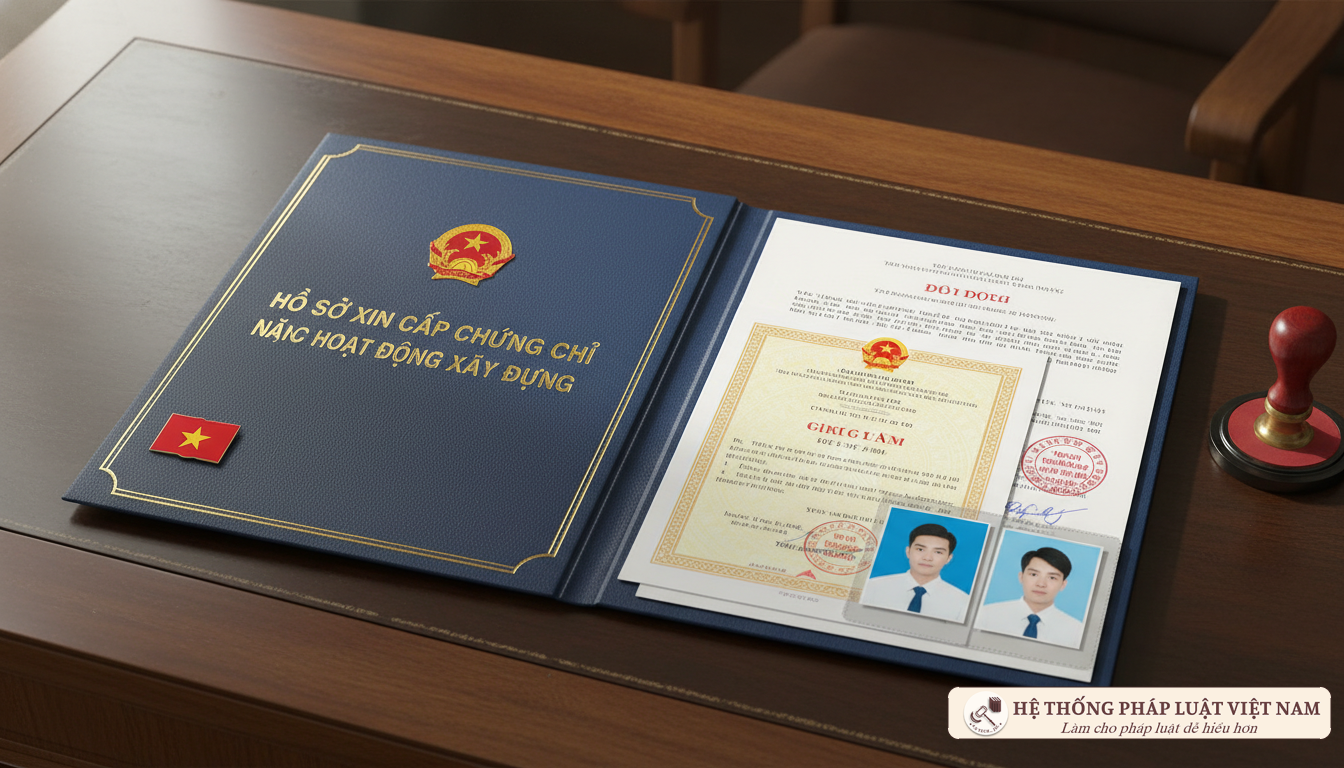 Hồ sơ cấp chứng chỉ hành nghề xây dựng