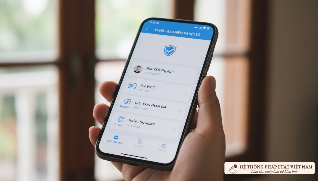 Ứng dụng VssID trên điện thoại