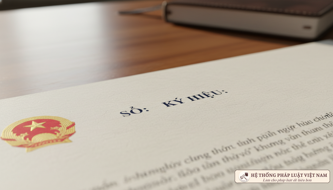 Chi tiết cách ghi số và ký hiệu văn bản