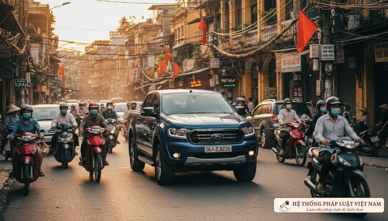 Xe bán tải Ford Ranger tại Việt Nam năm 2019