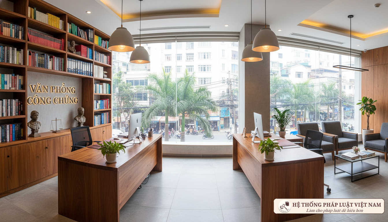 Văn phòng công chứng hiện đại tại Việt Nam