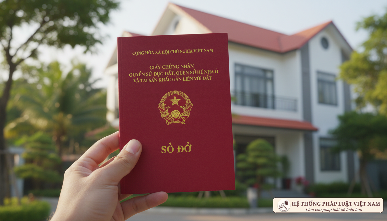Giấy chứng nhận quyền sử dụng đất sổ đỏ