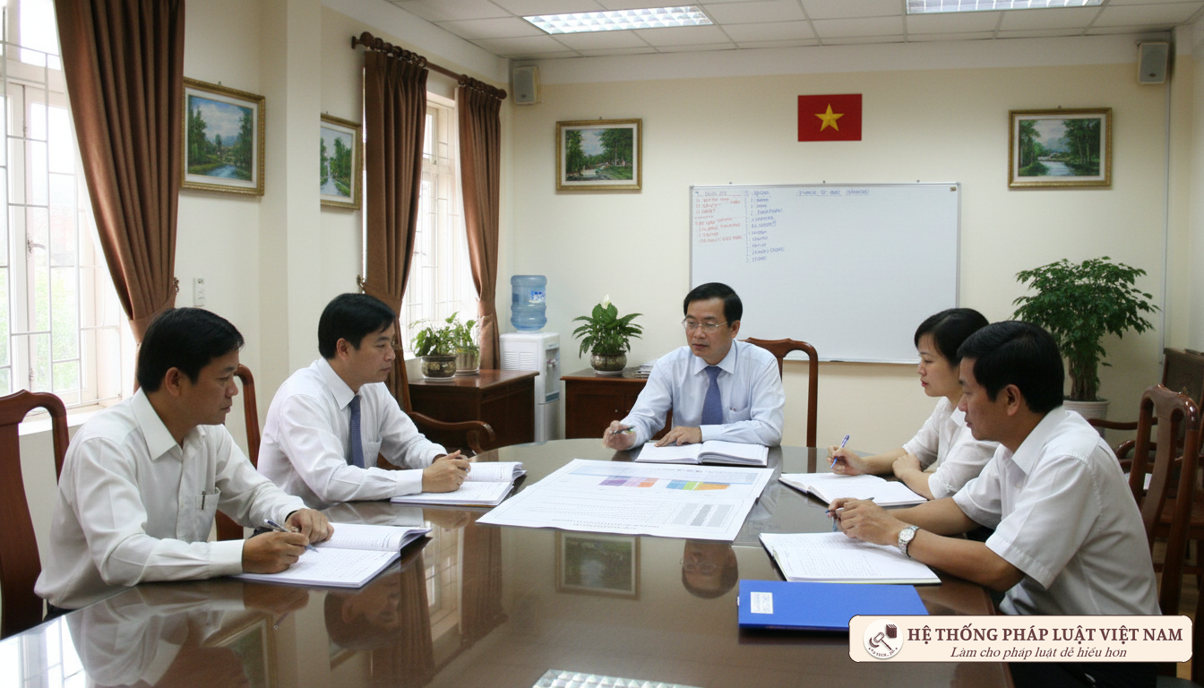 Họp triển khai văn bản pháp luật năm 2007