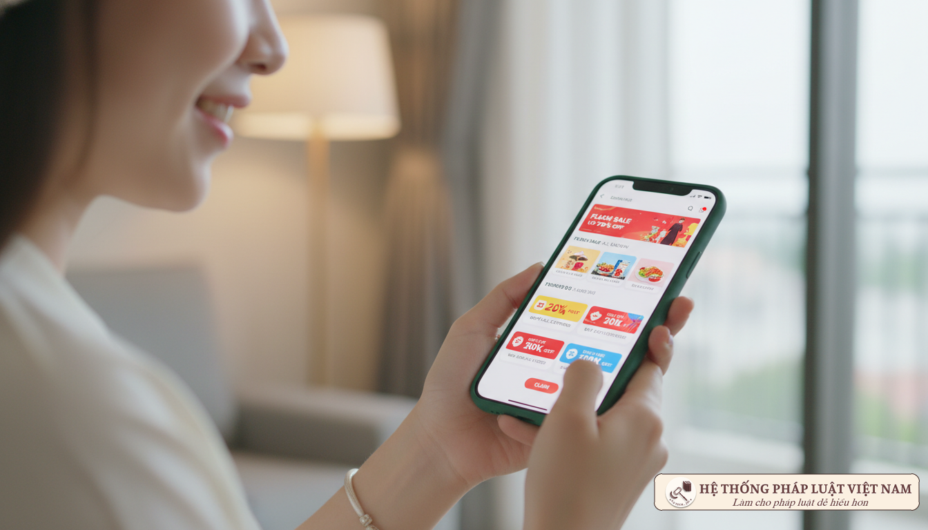 Khuyến mại trực tuyến qua ứng dụng di động