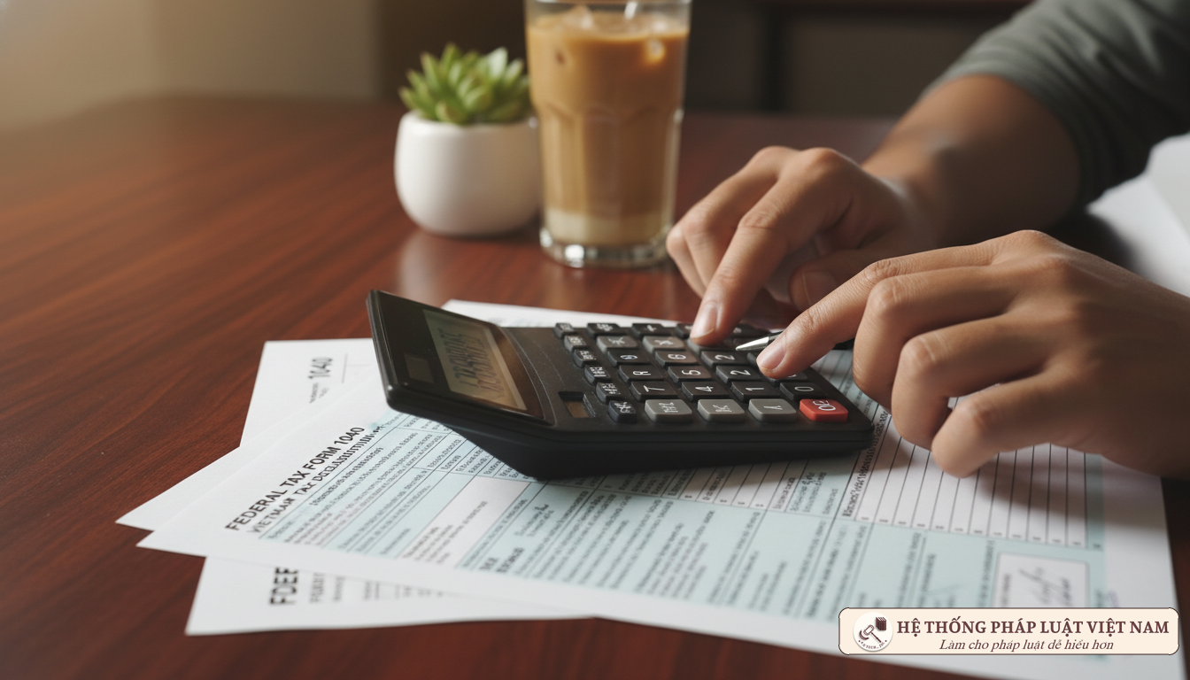 Tính thuế thu nhập cá nhân hộ kinh doanh