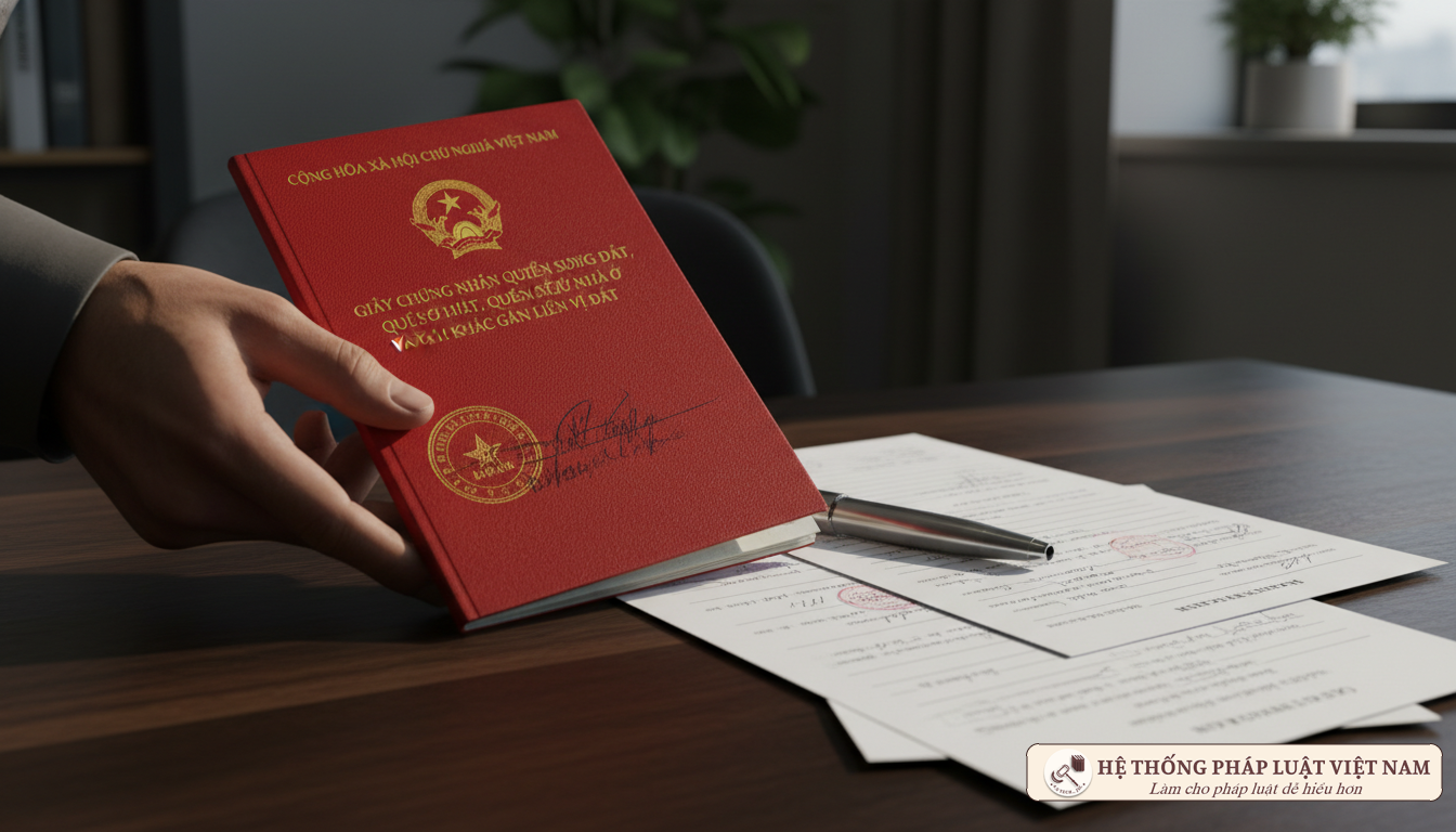 Hồ sơ đăng ký biến động đất đai thực tế
