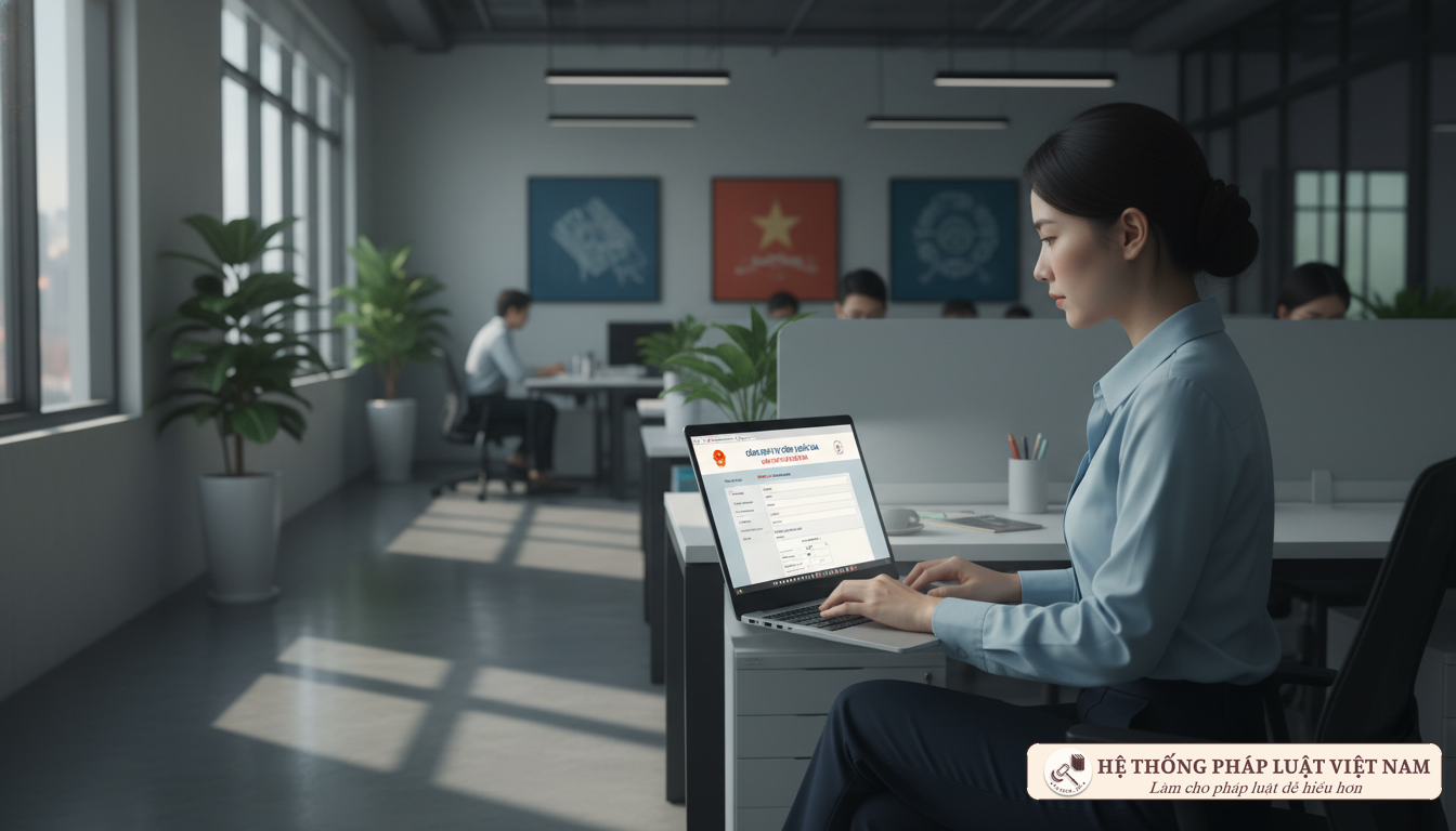 Nộp hồ sơ trực tuyến qua cổng dịch vụ công