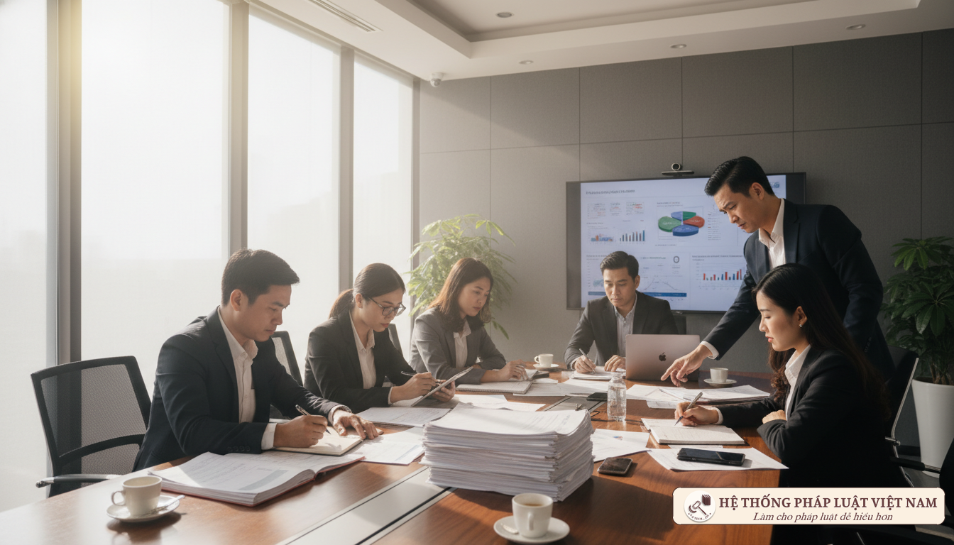 Chuyên gia rà soát hồ sơ đấu thầu