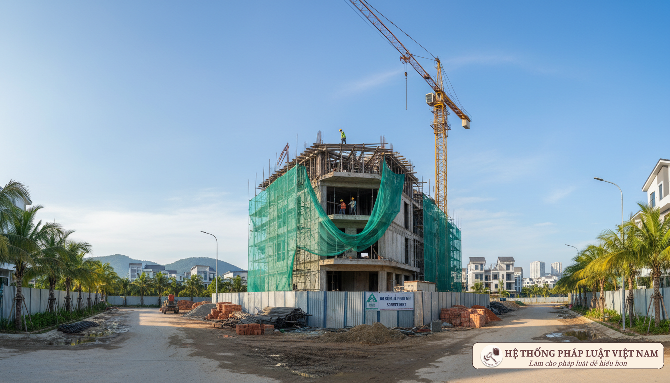 Công trình xây dựng nhà ở riêng lẻ