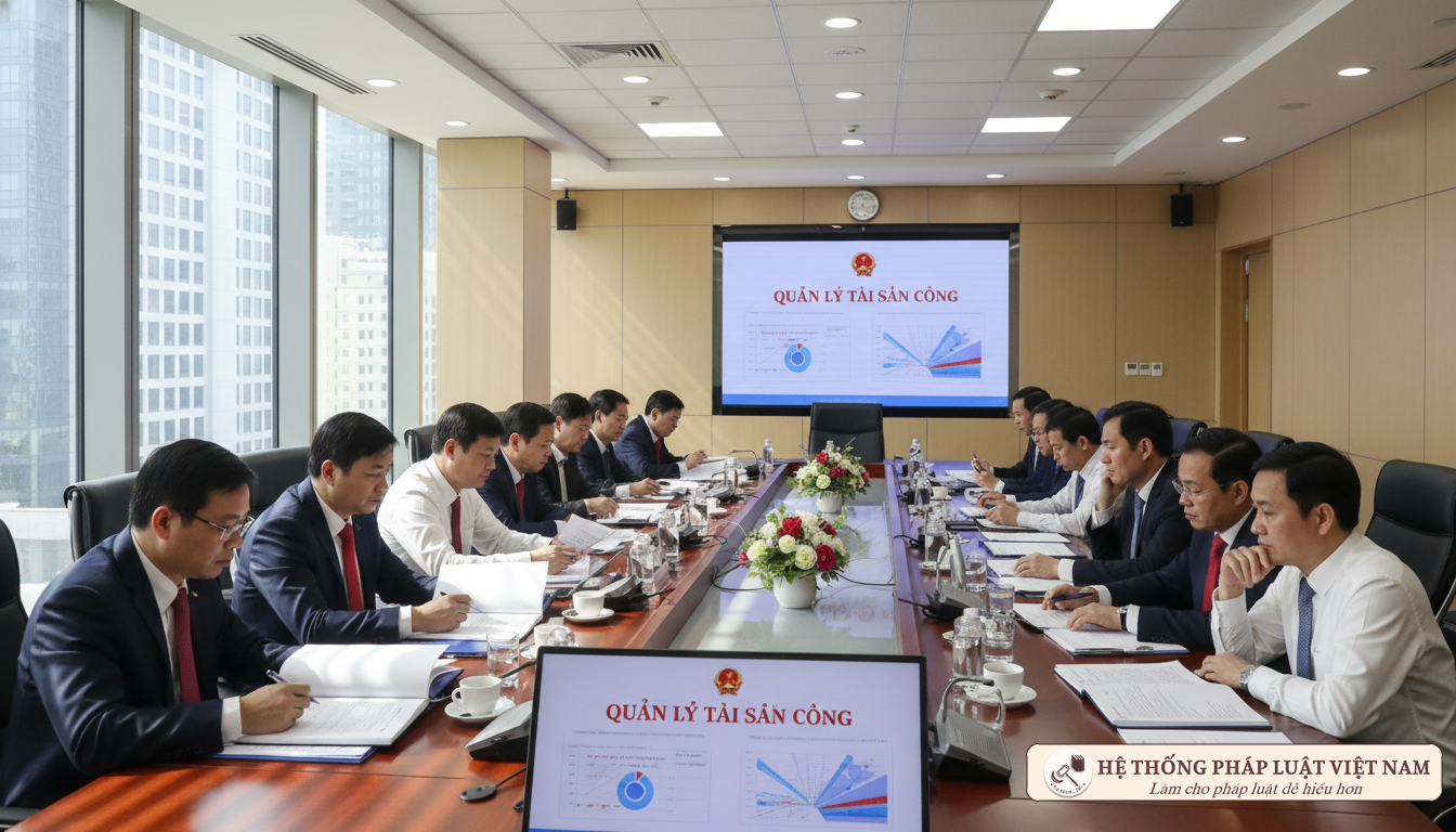 Hội nghị triển khai quy định về tài sản công