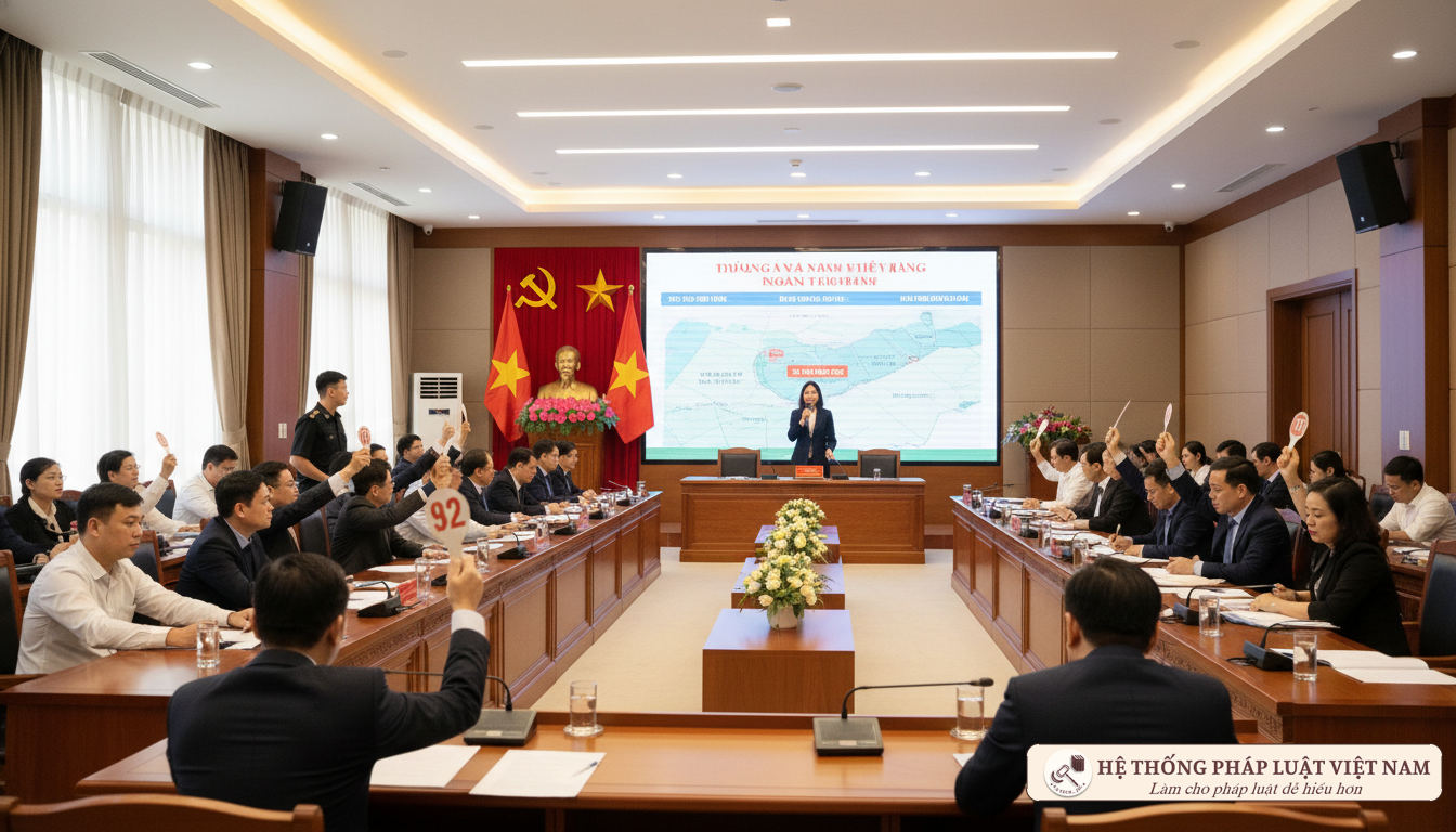 Quang cảnh buổi đấu giá đất