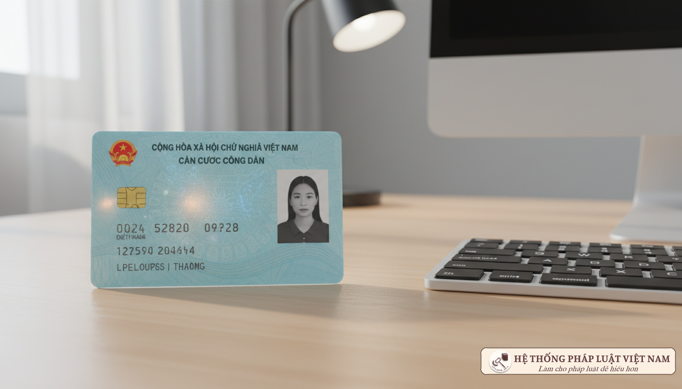 Thẻ Căn cước công dân gắn chip điện tử