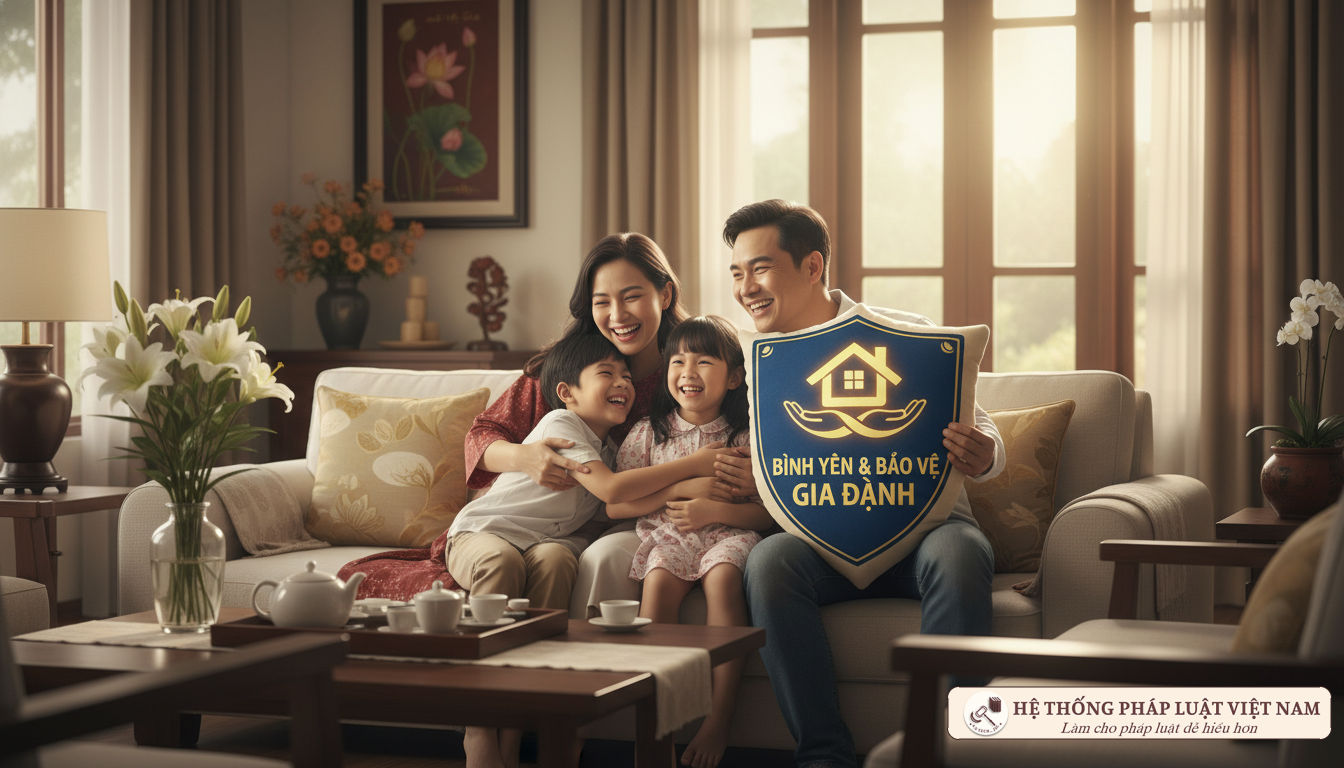 Phòng chống bạo lực gia đình theo Nghị định 282/2025/NĐ-CP Gia đình hạnh phúc không bạo lực