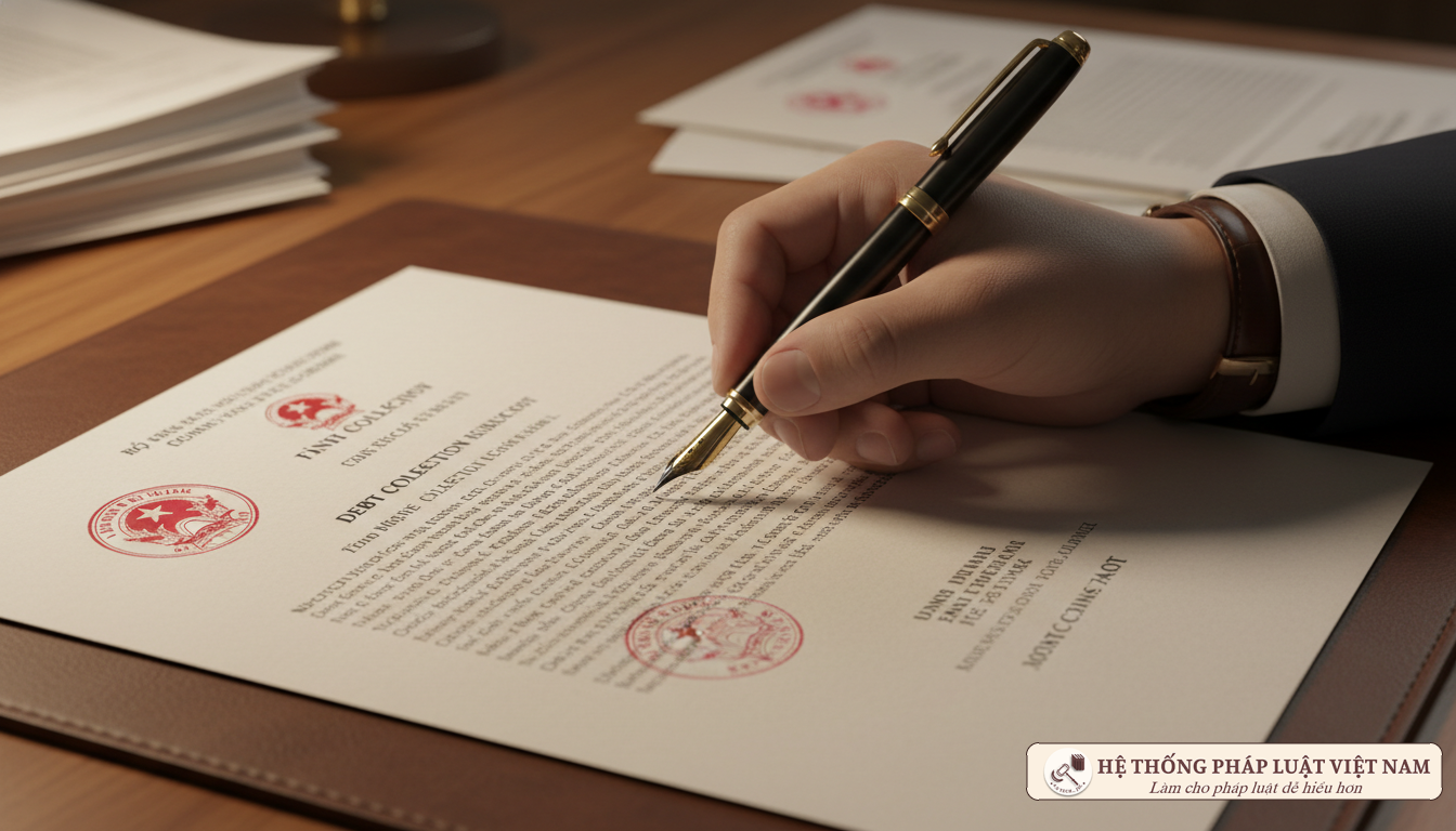 Hợp đồng ủy quyền đòi nợ hợp pháp Ký kết hợp đồng dịch vụ đòi nợ theo Nghị định 104/2007/NĐ-CP