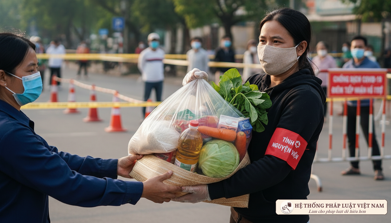 Gói hỗ trợ lương thực thực phẩm tại Hải Phòng 2021