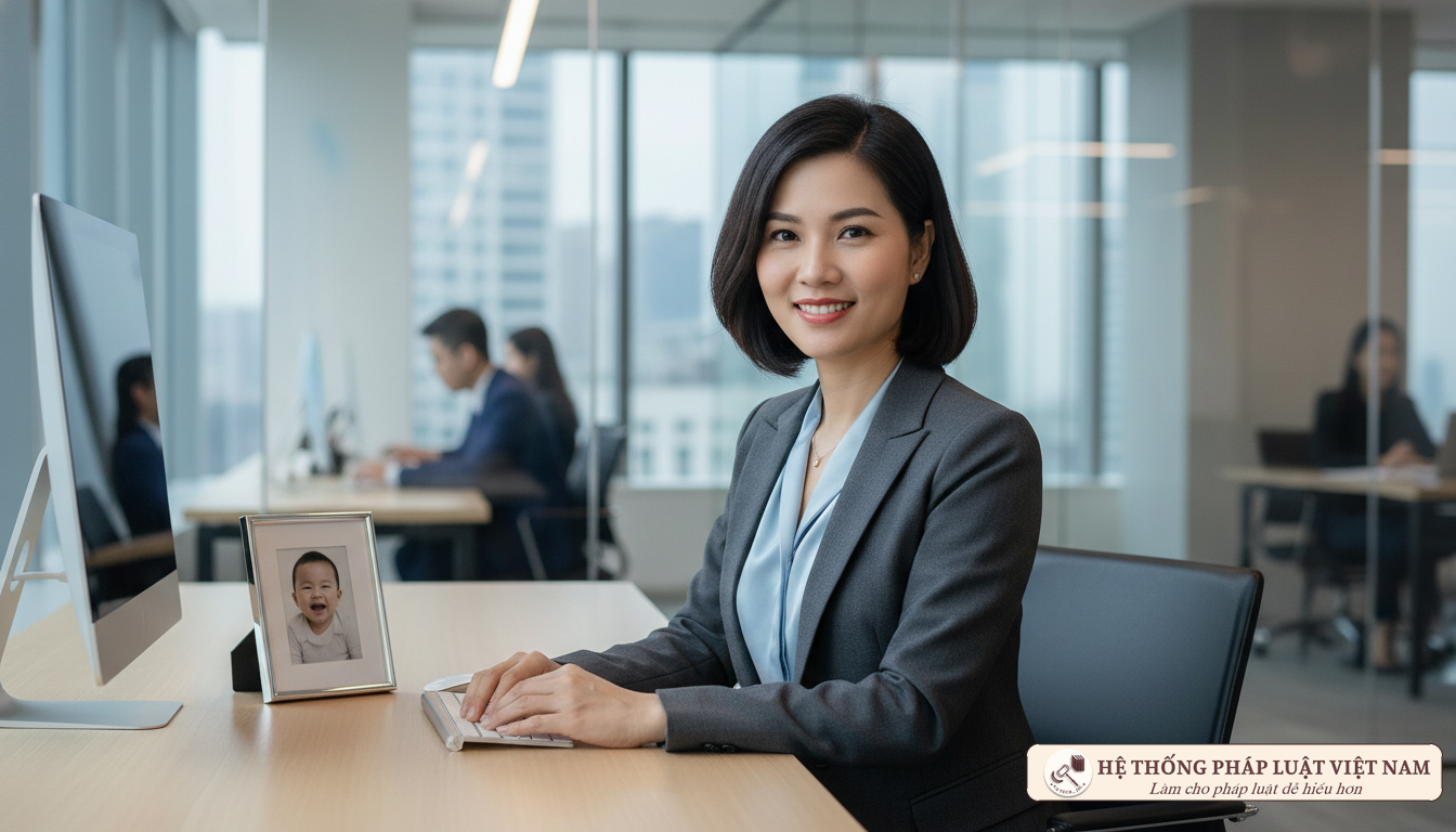 Lao động nữ nuôi con dưới 12 tháng làm đủ 8 tiếng/ngày: Được trả thêm lương từ năm 2021
