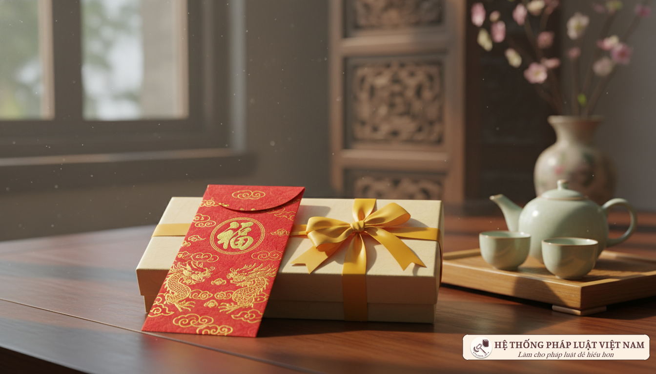 Hoạt động tặng quà Tết cho người có công