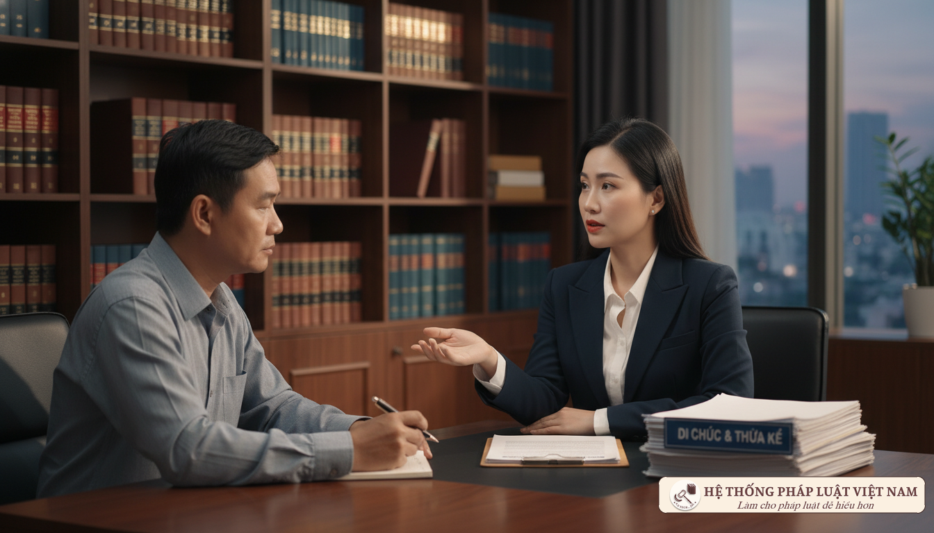 Luật sư tư vấn pháp luật thừa kế